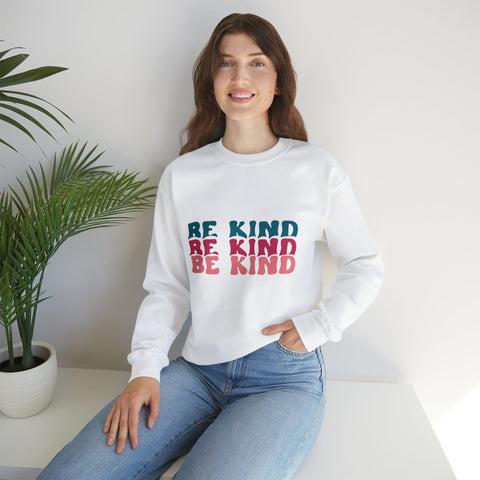 Be Kind Crewneck Sweatshirt - Behibrid