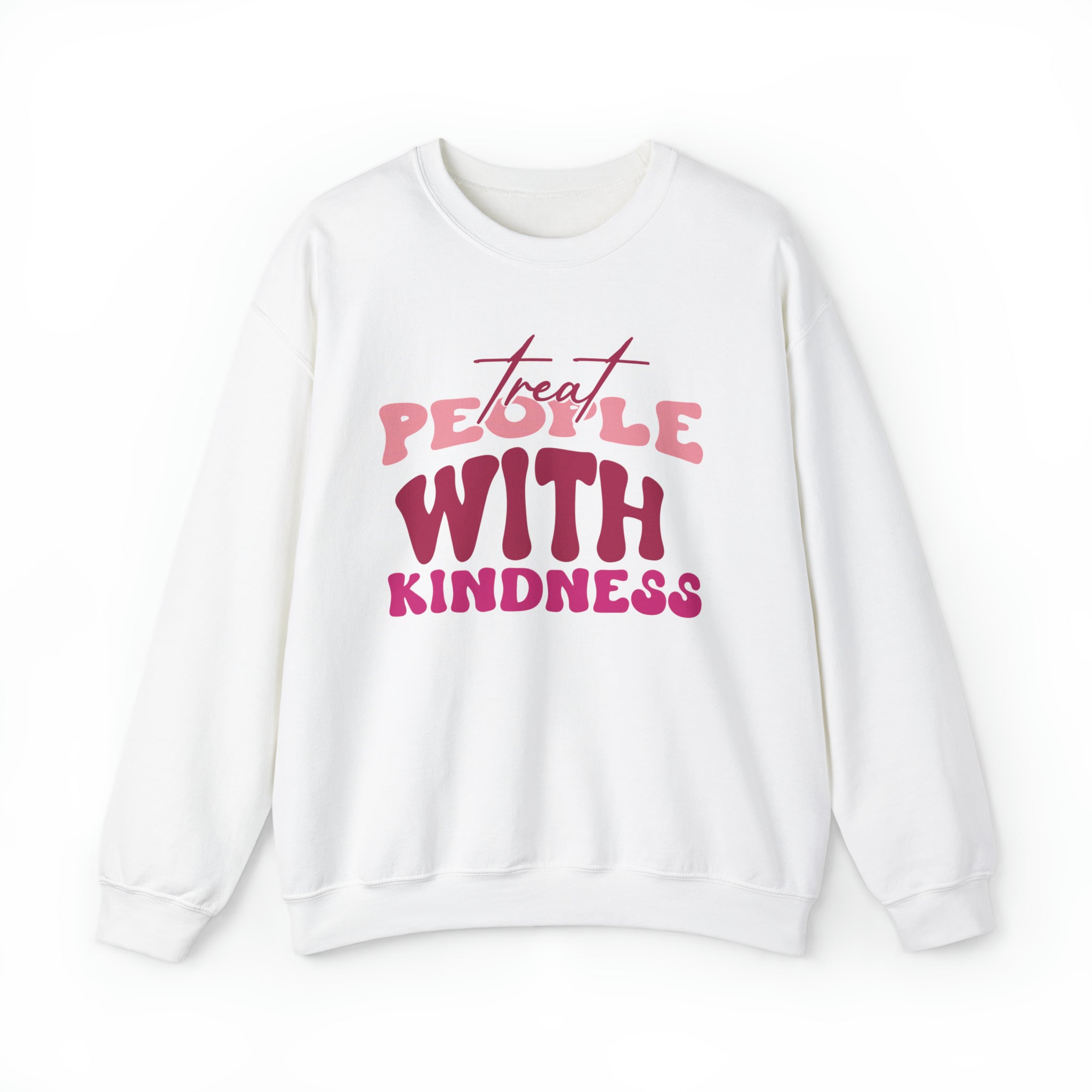 Treat People with Kindness Crewneck Sweatshirt - Behibrid