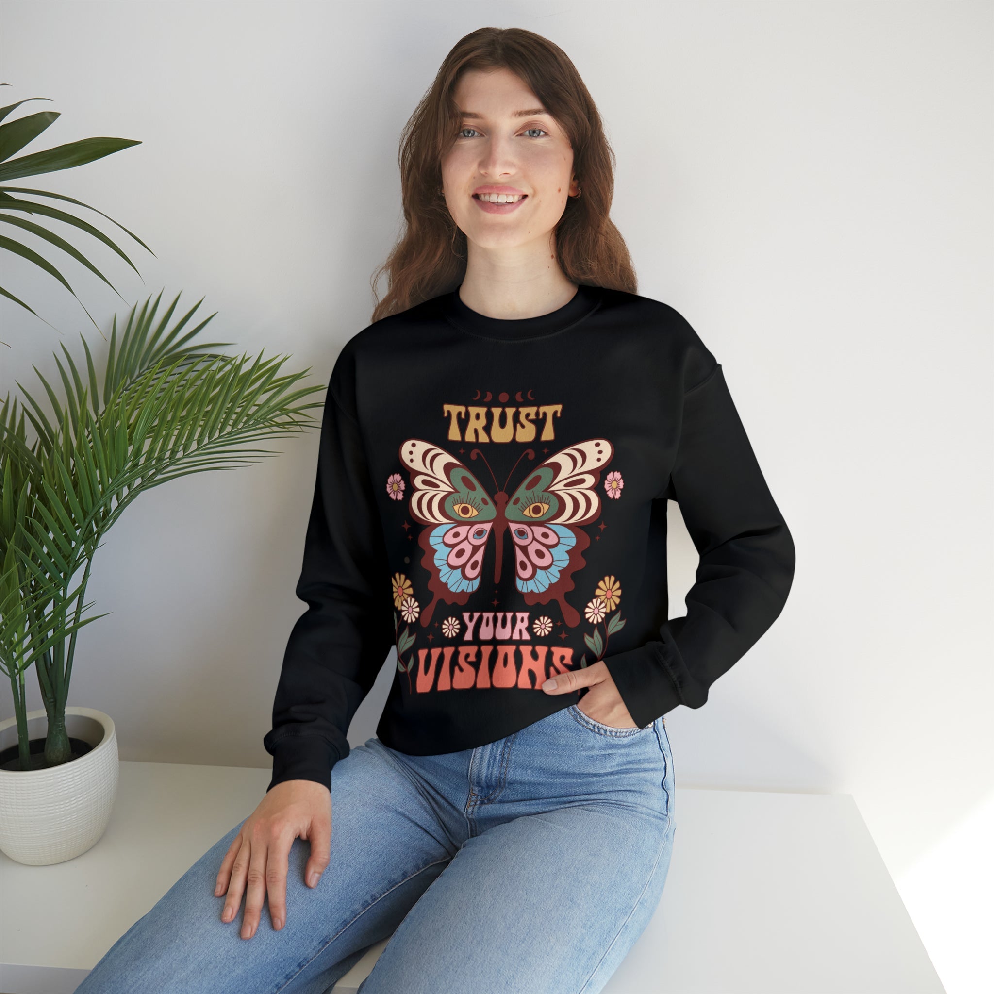 Trust your Visions Crewneck Sweatshirt - Behibrid