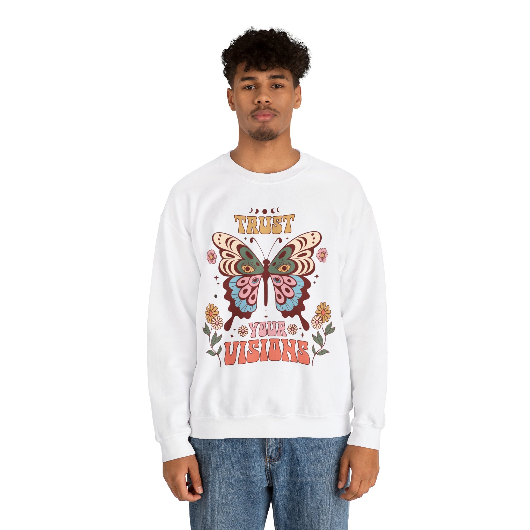 Trust your Visions Crewneck Sweatshirt - Behibrid